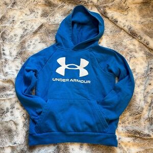 Under Armour Blue Hoodie - Kids Youth Small